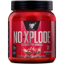 BSN 노익스 1.2lb 노익스부스터 포도 NOXplode 노익스플로드 30회, Watermelon, 30 Servings (Pack of 1)