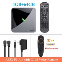 DivX A95X F3 Air RGB 라이트 TV 박스 안드로이드 9.0 Amlogic S905X3 스마트 4GB 64GB 32GB TVBox 듀얼 Wifi 4K 60fps 2G, [03] 영국 플매트 카펫 러그, [03] 4GB 32GB G10 RC