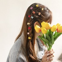 당일배송 플라워 미니 포인트 집게핀 ac-9325c