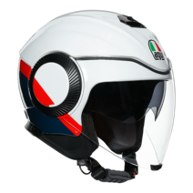 AGV ORBYT 오픈페이스 헬멧 BLOCK(화이트) (아시안핏)