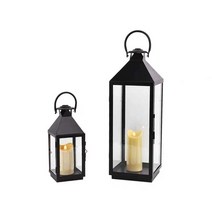 캔들홀더 철제 빈티지 앤틱 인테리어 미니 홀더, 중형