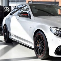 벤츠 AMG 패키지 라인 본넷 라인 바이퍼 데칼 루프 트렁크 도어 사이드 라인 튜닝스티커, B TYPE (본넷), 01. 블랙 (유광)