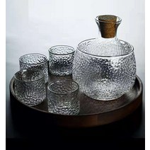 도쿠리 사케 잔 병 다기 찻잔 주병 주기 세트 일본 감성 가정용 인테리어 홈파티 선물용, I개