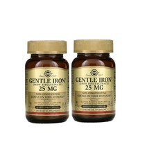 1+1 솔가 부드러운 철분 젠틀 아이론 비스글리시네이트 25 mg 90 식물성 캡슐 식물성 스테아르 산 스테아린산 마그네슘 배송품질보증