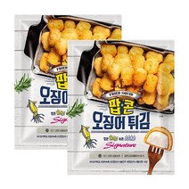 간편간식 겉바속촉 통살 대왕 팝콘 오징어튀김 400g 1+1 오징어볼 에어프라이어