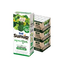 썬업 과일 야채 샐러드 그린 음료 200ml 72개