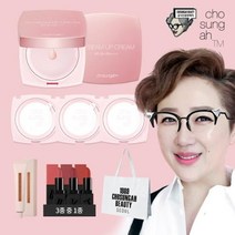 조성아TM +[기본]레이빔업 볼륨보정 크림 엔젤링 에디션(본품 2개+리필 3개+탄력크림 1개+립스틱 1개+빅 쇼퍼백 1개), 없음