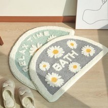욕실 주방 거실 현관 극세사 발매트 반달매트 모음, ₪^^_ 욕실 주방 거실 현관 극세사 발매트 반달매트, ₪^^_ 릴렉스민트 반달매트, (선택)릴렉스민트 반달매트_