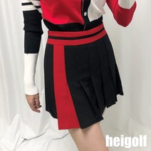 헤이골프 라인 골프스커트 치마바지 여성 골프패션 빅사이즈 골프복 연습복 필드룩 봄 가을