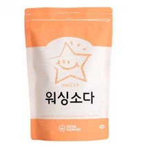소다스쿨 워싱소다 분말세제, 1kg, 1개
