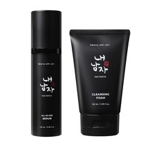 내남자찜 올인원 세럼 100ml+클렌징 폼 120ml 남성화장품 2종세트 남편 군인 남친 선물