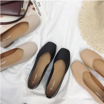 키큰여자 여성플랫슈즈 굽낮은 여성구두 굽없는 봄