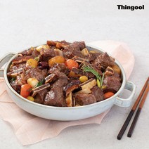 띵굴 명품 소 양념 찜갈비 800g x 1팩