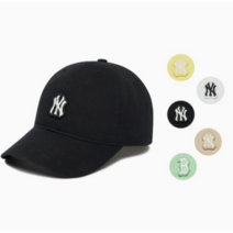 MLB 남녀공용 베이직 와펜 볼캡 (3ACP7802N
