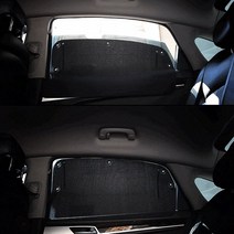 지프 18년~ 랭글러 JL 4도어햇빛가리개 전용 필수품, 1+2열(좌+우)