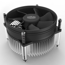 쿨러마스터 STANDARD i50 CPU 쿨러 인텔 1150 1151 1156 1155 소켓 92mm 고풍량 저소음 쿨링팬