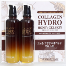더뷰티케어 하이드로 허니 젤스킨 200mlx2 꿀추출물 콜라겐 자작나무수액이 함유 촉촉하고 깊은 보습감을 전해주는 주름개선 미백이중성 기능성화장품 스킨, 2개, 200ml