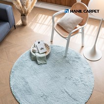 [한일카페트] 터치미 샤기 원형러그 150 (5color)