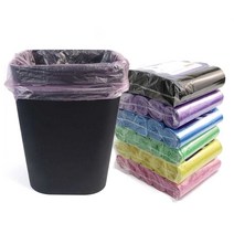 color롤 봉지 10리터 뜯어쓰는 쓰레기 재활용 봉투, 퍼플