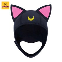 스킨 모자 스쿠버 다이빙 후드 고양이 슈트, 루나 잠수모