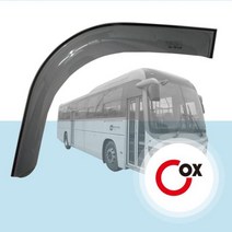 대우 FX 신형 버스 전용 선바이저 투명 햇빛 가리개, 인피니티, 1개