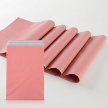 HDPE 택배봉투 택배비닐 인디pink, 100개