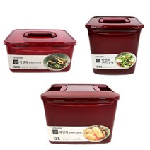 딤채 락앤락 투명 숨쉬는 김치통 딤채통 당아리 김치냉장고 통 3.6 4.5 6 12 리터, 발효숙성 락앤락 김치통 6L