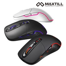 맥스틸 TRON G10PRO Reborn RGB 유선 마우스 매트화이트 (USB), 1개, 선택하세요