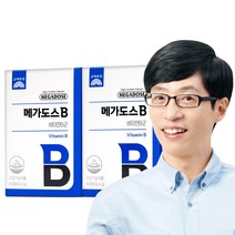 고려은단 메가도스B 비타민B 컴플렉스 64정 X 2개, 메가도스B 64정 x 2개, 쇼핑백 X