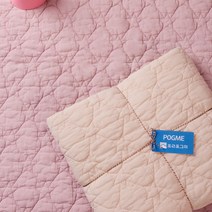 포근포그미 워싱 피그먼트 양면 이불패드 키즈별누비, C블루