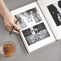 포토앨범제작 포토북 사진 커플 셀프 성장 태아 웨딩 초음파앨범꾸미기 4종, 실루엣