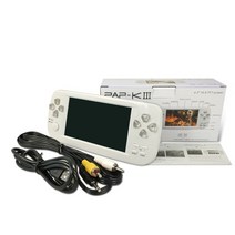 ANBERNIC PAP KIII 휴대용 레트로 게임기 비디오 게임 플레이어 4.3인치 3000게임 K3 오락실게임기, 중국_PAP K3 화이트, PAP K3 White