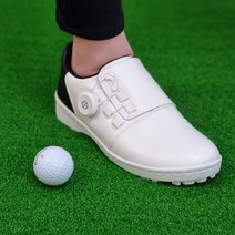 액션런 국산 수제화 다이얼 쿠션 골프화 흰검 빅사이즈 까지 여성 남성 스파이크 골프 신발
