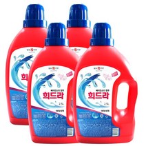 말표 희드라 액체세제 물비누 베이킹소다함유 2.5L(드럼/일반세탁기 겸용) x 4개 1박스, 2.5L