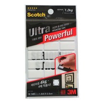 STNY_3M 스카치 초강력 다용도 양면테이프 액자용 1.3x2.5cm 사무실 학교 문구용 공업용 산업용 용 도