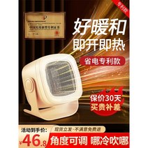 니아이몰 가정용 소형 발난로 온풍기 사무실 캠핑용, 화이트 1200W