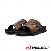 (월드컵) 스케일 브라운 남성 빅사이즈 슬리퍼