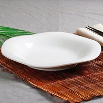 로제 도자기 파스타 샐러드 볶음밥 접시 그릇 대