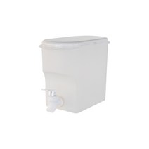 생활살림 미니 워터바 음료 주스 생수 디스펜서 수도꼭지 물병, 3.5L