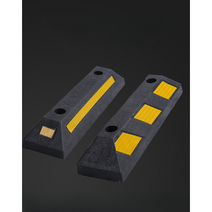 스톱바 주차방지턱 카스토퍼 주차스토퍼 고무 차량 자동차 주차장, 75cm 4홀 스토퍼