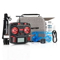 라디오마스터 복서 원격 제어 송신기 RC 드론용 EDGETX 지원 2.4G 16ch 홀 짐벌 ELRS 4 인 1 CC2500 재고 있음, MAX Red ELRS M2