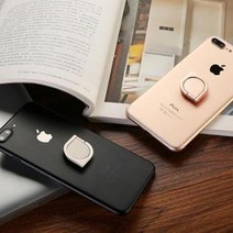 빈폭 휴대폰 스피너 스마트링 스마트폰 거치대, 1개, RS3로즈골드