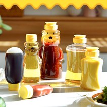 곰돌이 소스병 케찹 시럽병 소스통 모음 꿀 달빛스토어, 곰돌이 대