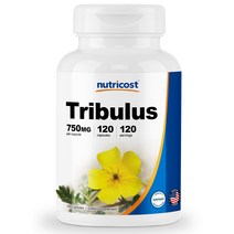 뉴트리코스트 트리뷸러스 120캡슐 1병 750mg 1서빙 750mg 120회분 Tribulus Capsules [120 CAPS]