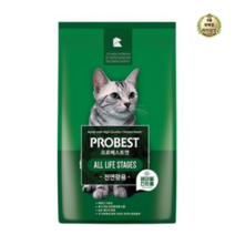 라이브잇 프로베스트 캣 그린 전연령 고양이 헤어볼사료, 14개, 15kg, 헤어볼