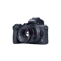 캠코더렌즈 카메라렌즈 7artisans 35mm F1.4 APS-C Prime 렌즈 Sony E A6600 ZV-E10 FUJI X Canon EOS-M M5, 01 Nikon Z mount_01 Black