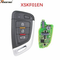 자동 차키 복사 스마트키 폴딩키 원격시동 디스플레이키 XHORSE VVDI2/VVDI 범용 리모컨 스마트 키 근접 기, 03 XSKF01EN