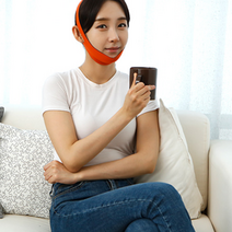 사각턱 브이라인밴드 얼굴리프팅밴드 얼굴땡기미 안면비대칭, 베이지