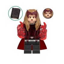 요고요 레고 호환 마블 어벤져스 DC 코믹스 블록 미니피규어, 1893 스칼렛 위치