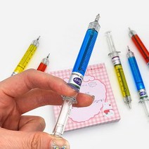 백신 샤프+볼펜 세트 1p, 블루